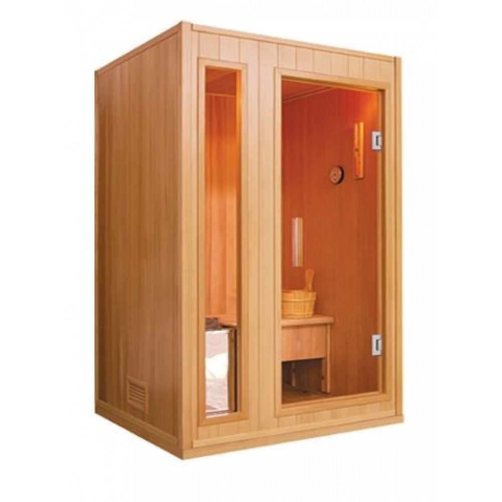 SunRay Baldwin 2- Person Indoor Traditional Finnish Sauna HL200SN — Kitchen  Bath Quest