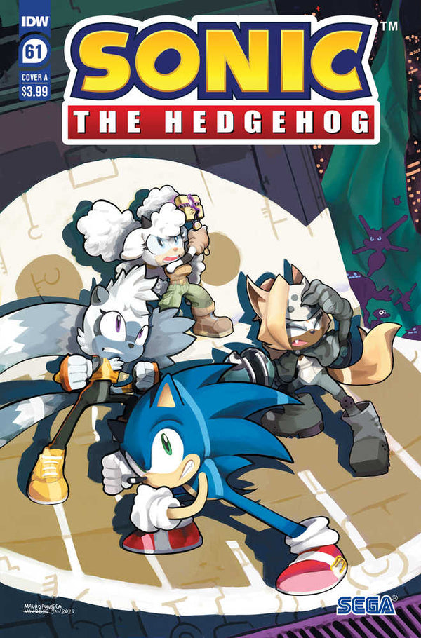 Sonic the Hedgehog Scrapnik Island #2 Cover C 10 Copy Dutreix