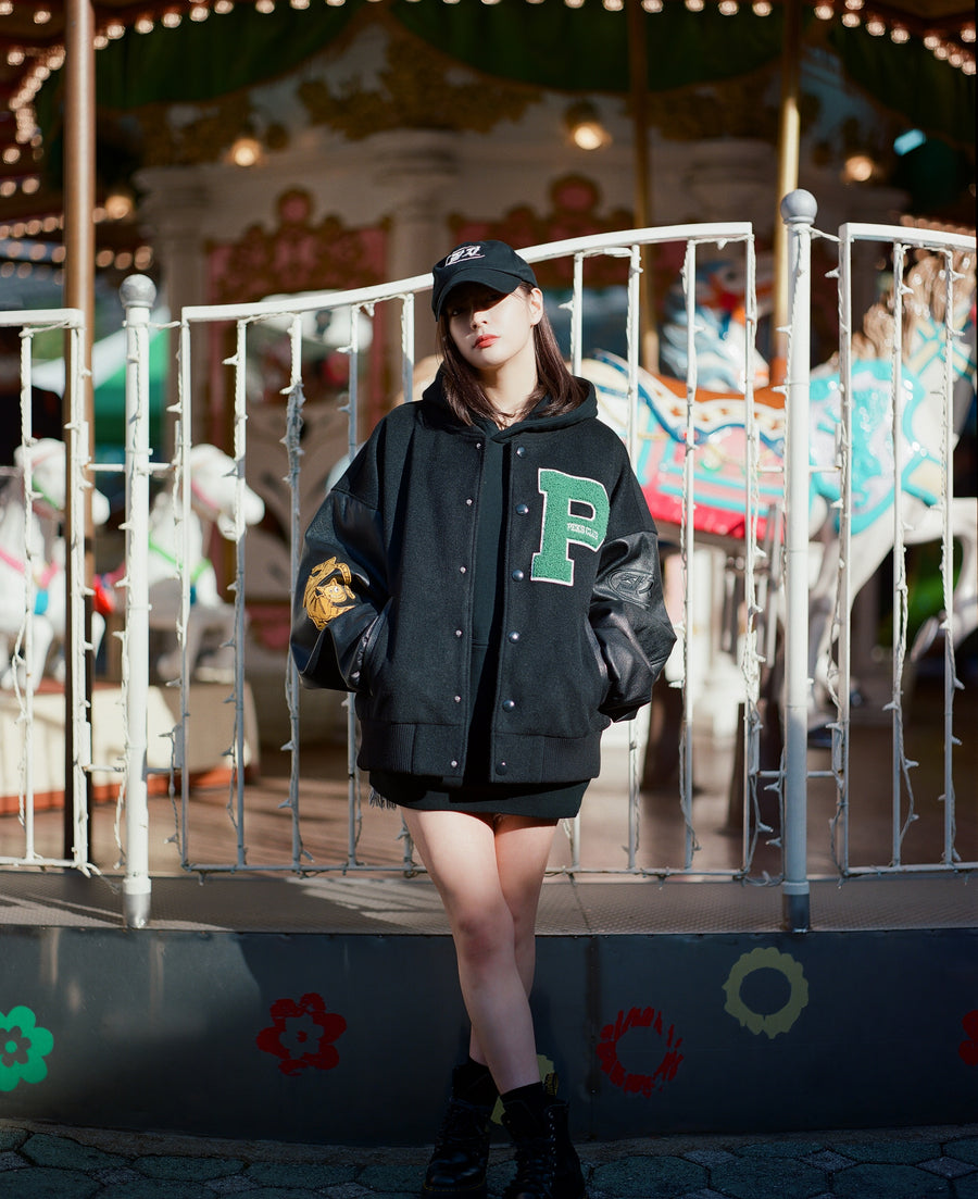 正規代理店経由 peks club EARTH LOGO STADIUM JACKET - ジャケット