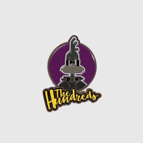 the hundreds logo purple