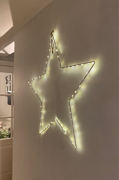 large star wall light