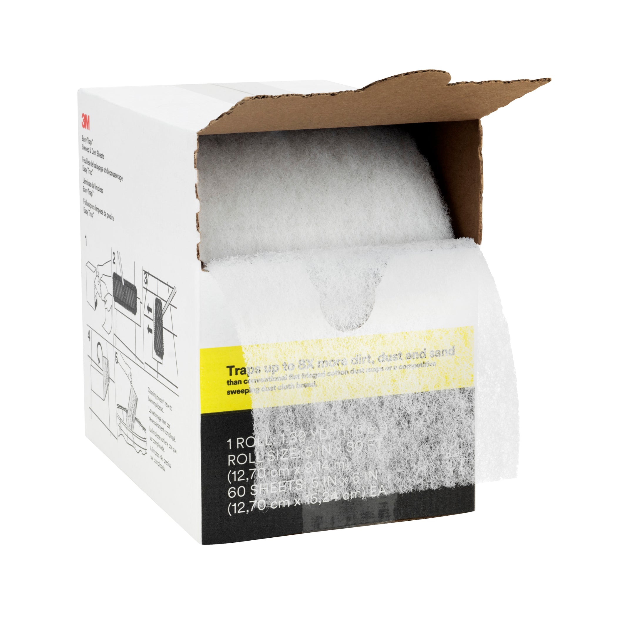 3m easy trap sweep and dust sheets