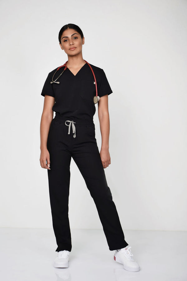 High Waisted Huntington 7-Pocket Jogger TLC Scrub Pant