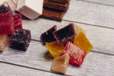 Freeze dried sweets