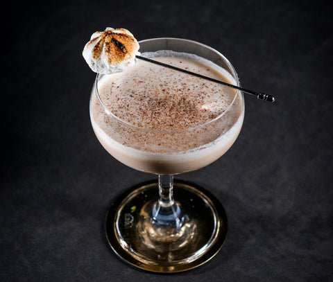 cocktail with chocolate sprinkles