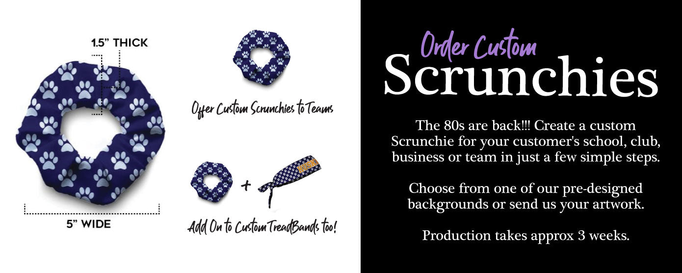 Order Custom Scrunchies