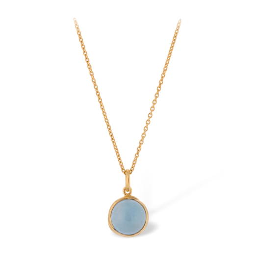 Pernille Corydon Aura Blue Necklace Gold