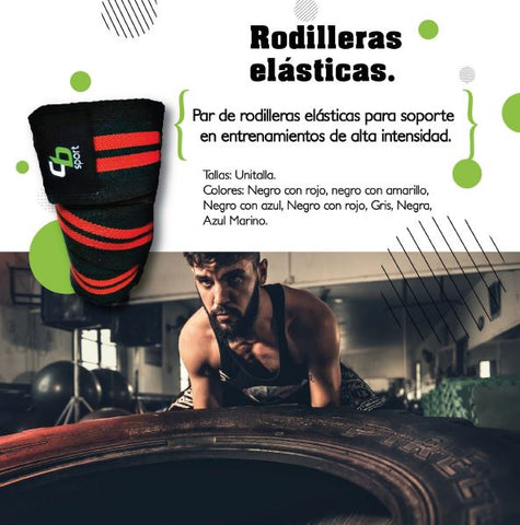 Rodilleras Powerlifting - U2Nutrition