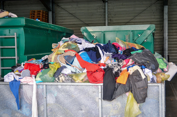 Most fast fashion ends up in landfills as waste because it cannot be upcycled.