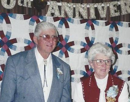 Ferris and Marlene 50th wedding anniversary 