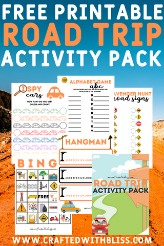 FREE Road Trip Activity Pack for Kids