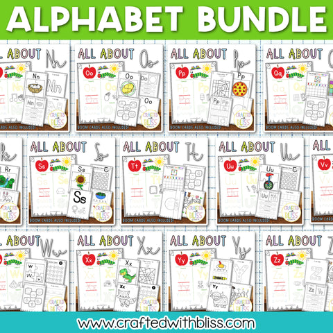 Alphabet Worksheets Book | Letter of the Week