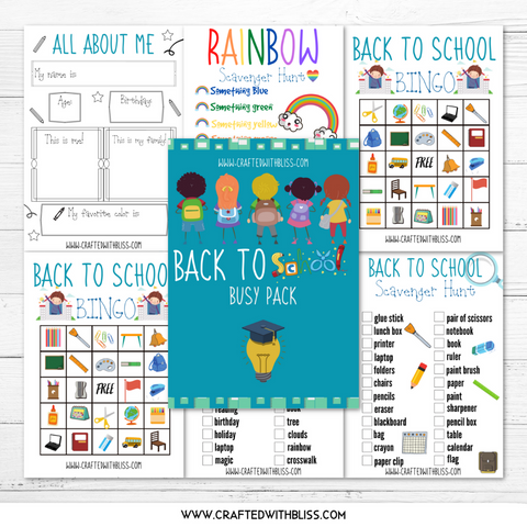 FREE Back to School Busy Pack