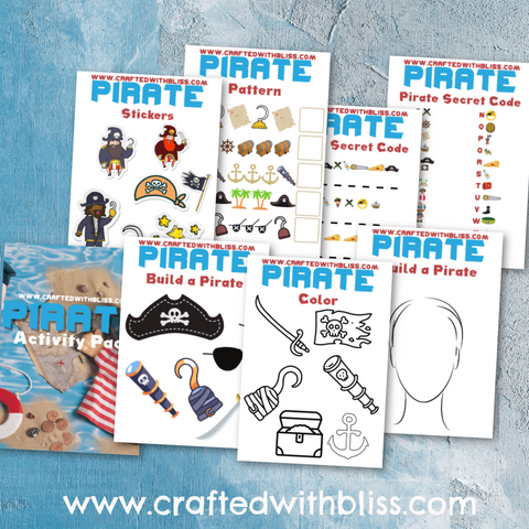 FREE Pirate Activity Pack For Kids 