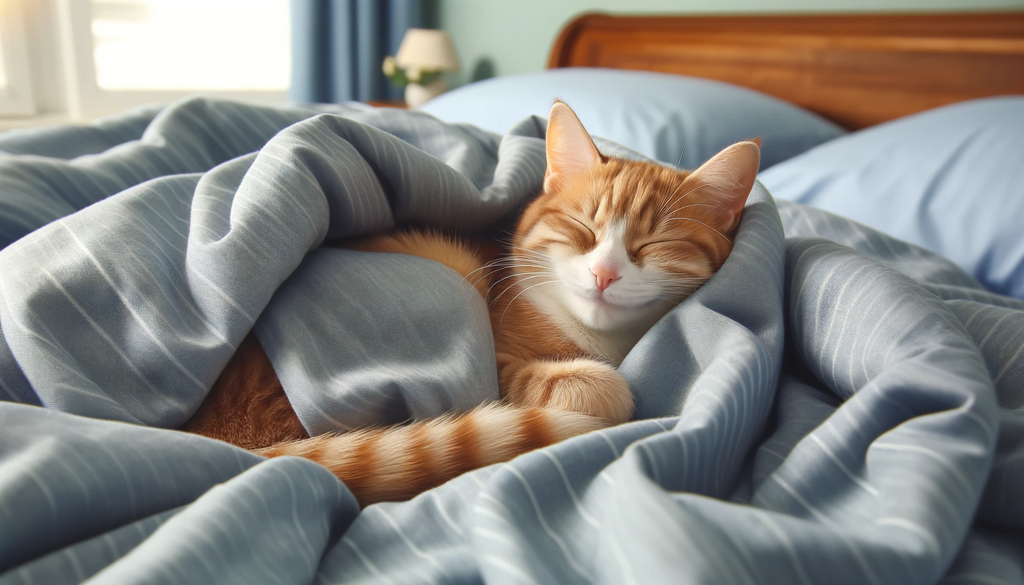 How to encourage your cat to sleep with you?