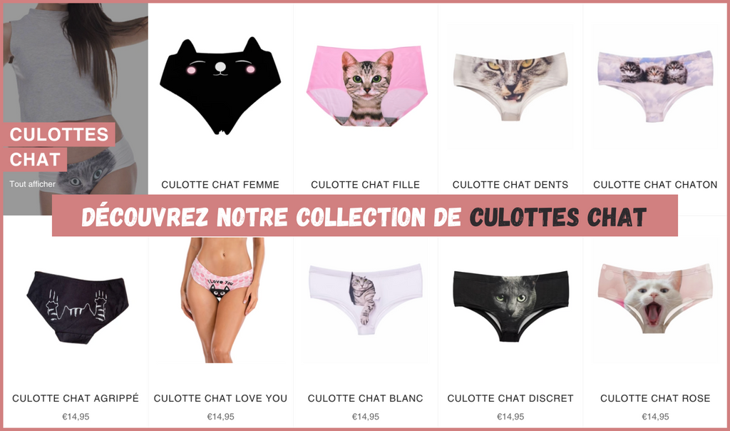 Culottes chat