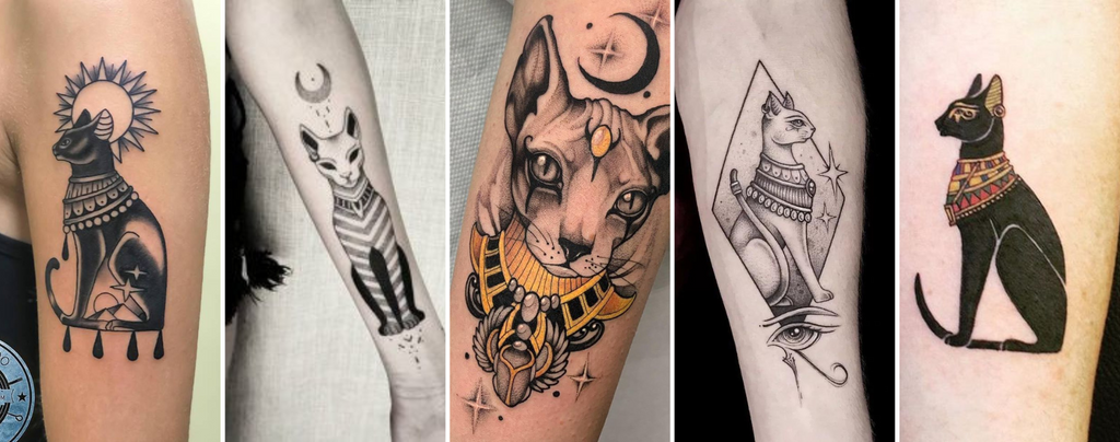 Egyptian Cat Tattoo