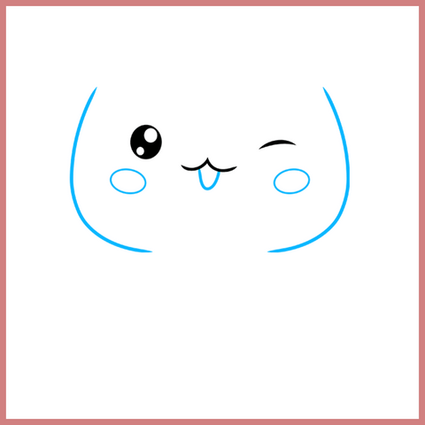 Dibujo De Gato Kawaii 2