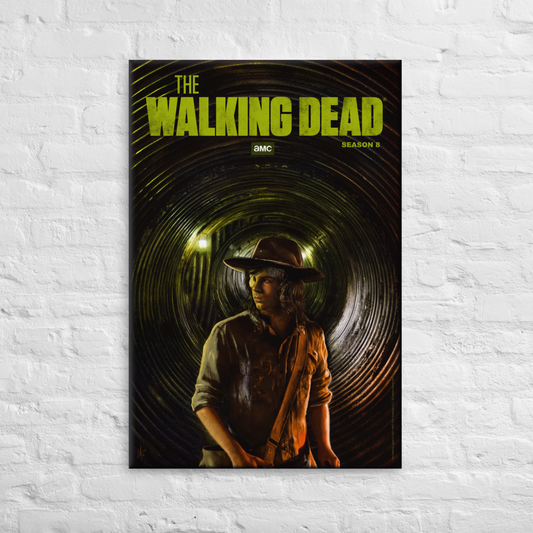 11 Weeks of TWD – Season 10 by Mel Milton Premium Satin Poster – The  Walking Dead Shop