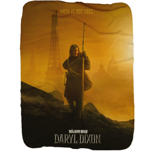 The Walking Dead Season 1 Key Art Sherpa Blanket – The Walking Dead Shop