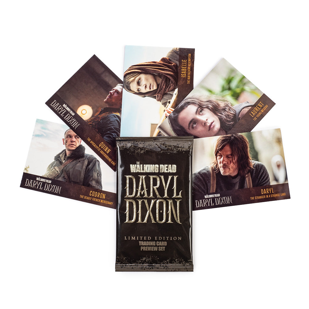 The Walking Dead Exclusive Daryl Dixon Trading Card Set