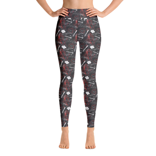The Walking Dead Icons Holiday Women's All-Over Print Yoga Leggings – The  Walking Dead Shop