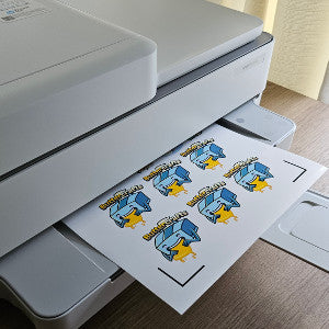 Printable Vinyl for Inkjet Printer (Glossy White) – Buttercrafts