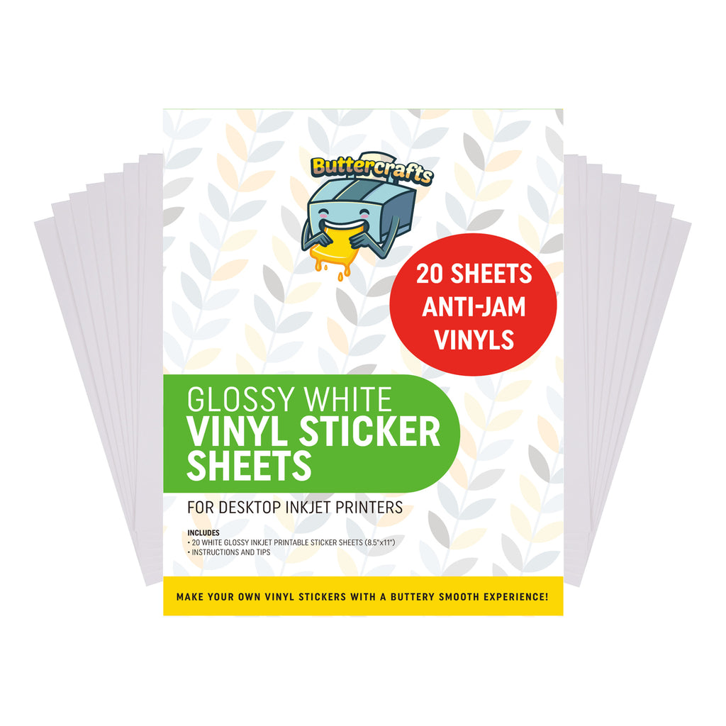 buttercrafts inkjet printable vinyls prevent jams