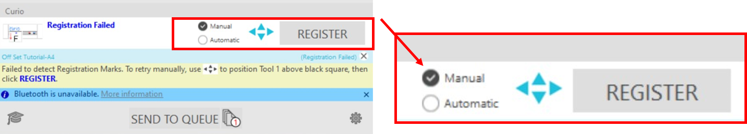 silhouette registration mark manual