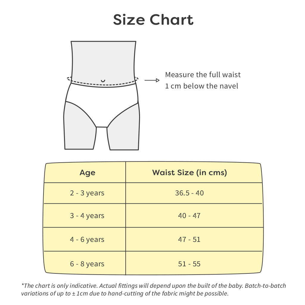 Young Girl Briefs Pack of 3 (Paws Only) - SuperBottoms