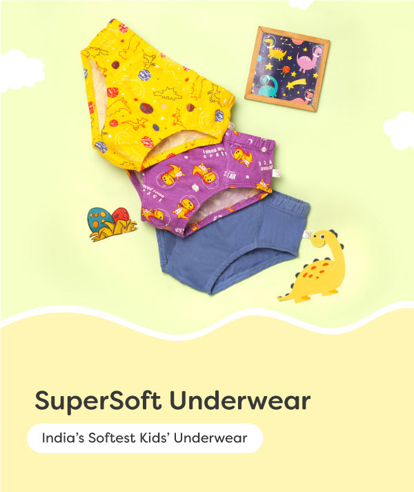 SuperSoft Underwear & Briefs for Baby Girl (4-8 Years)