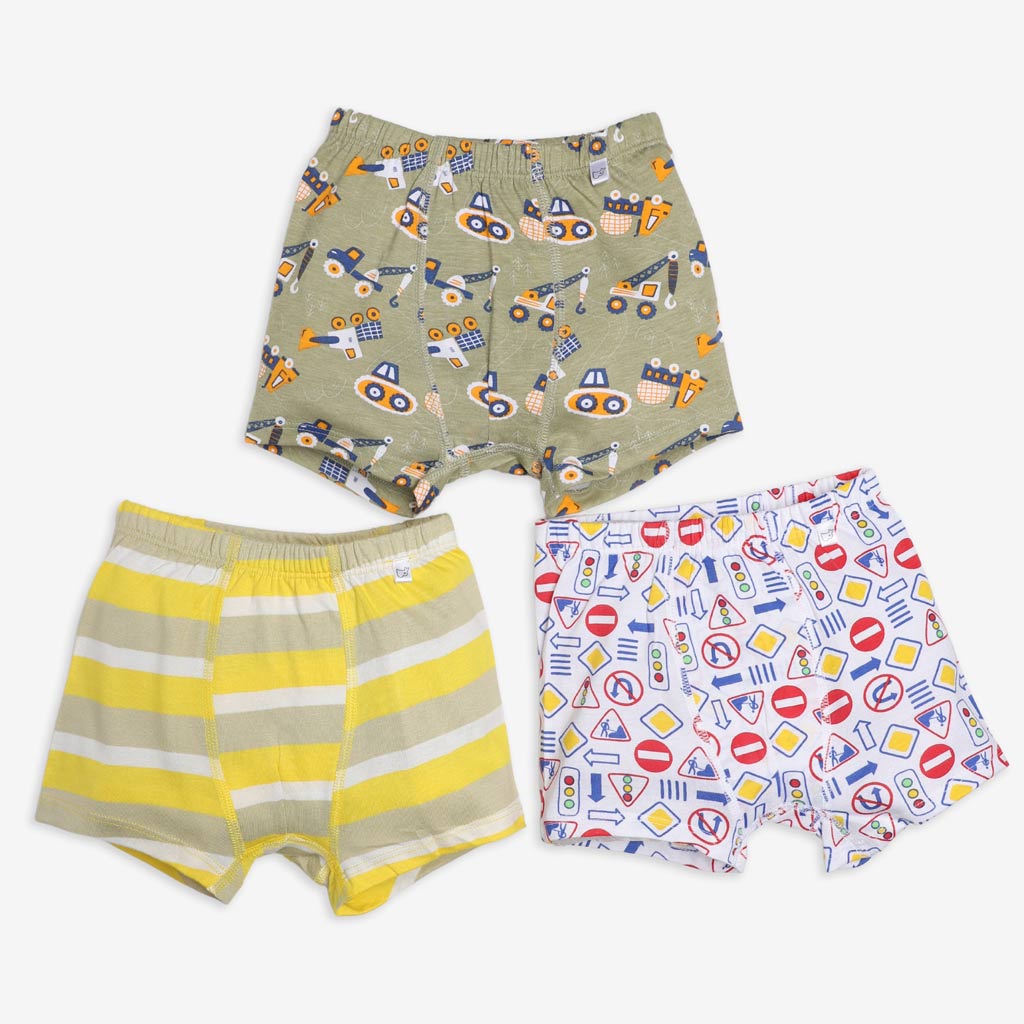 Young Girl Briefs Pack of 3 (Woody Goody) by SuperBottoms