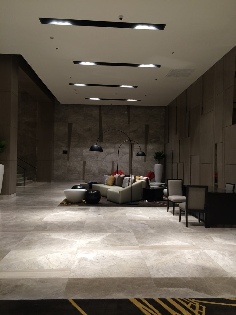 Custom Lobby Floor Lamps