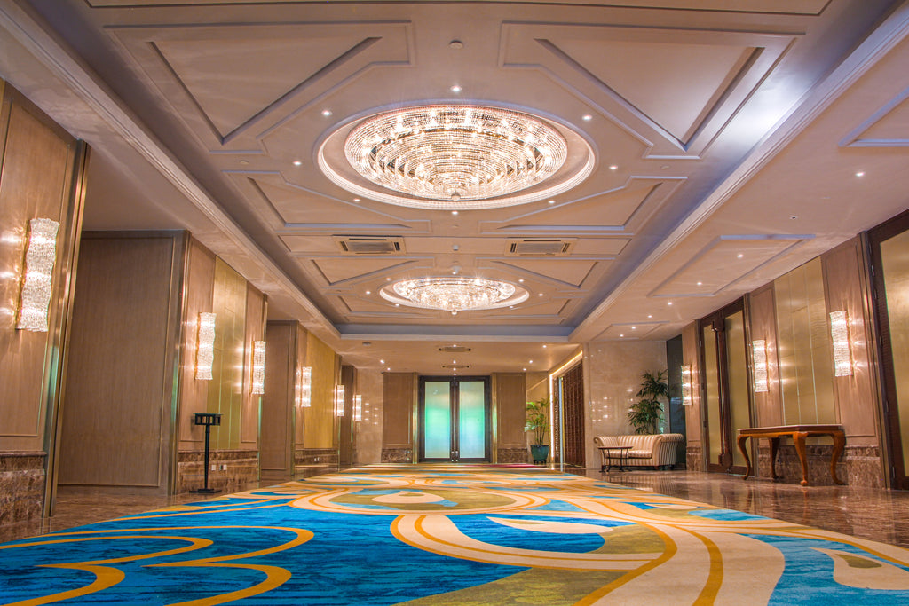 Dusit Ballroom Foyer Asfour Crystal Chandeliers