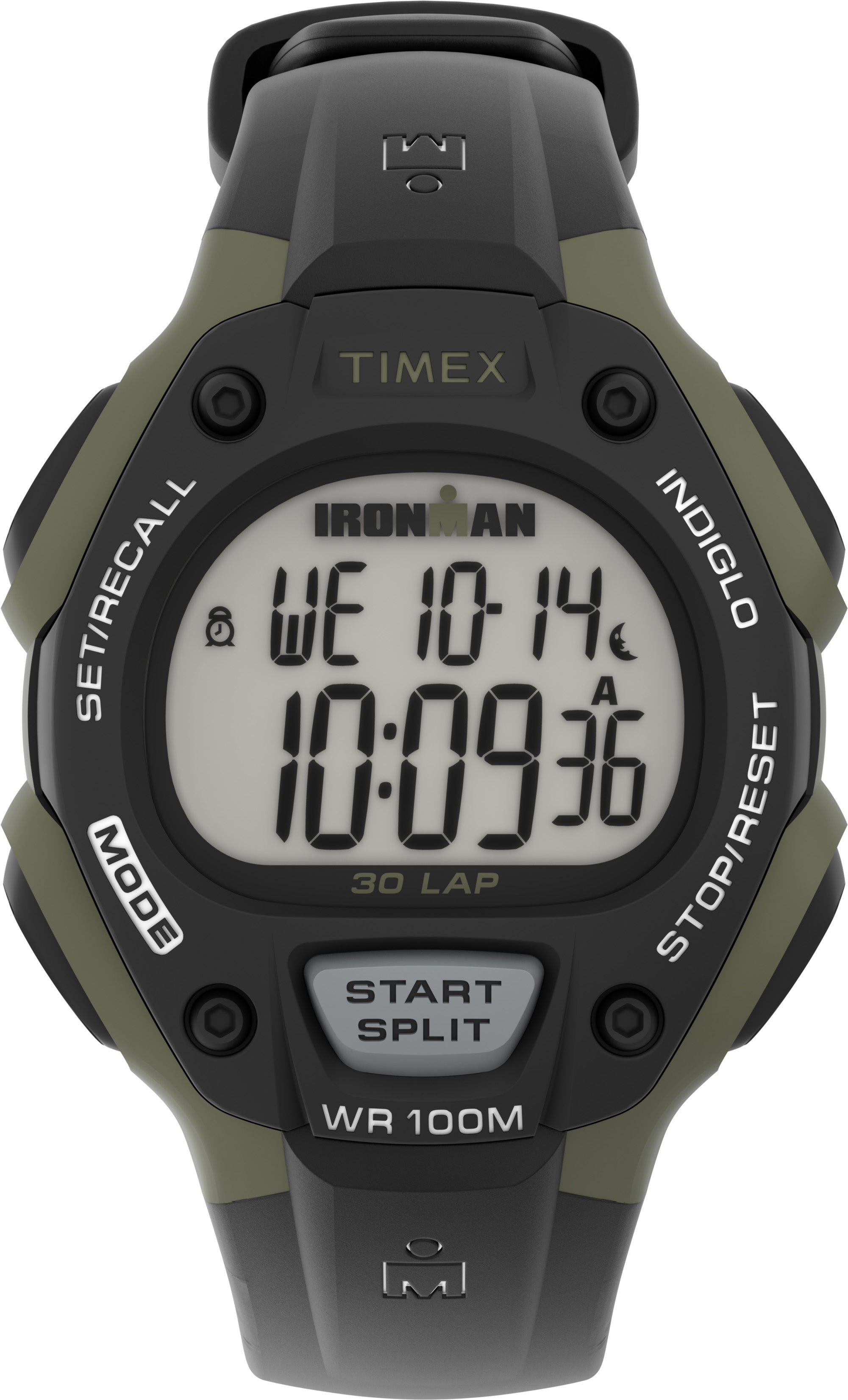 TIMEX® IRONMAN® Classic 30 Full-Size 38mm Resin Strap Watch TW5M44500 - La Minutia product image