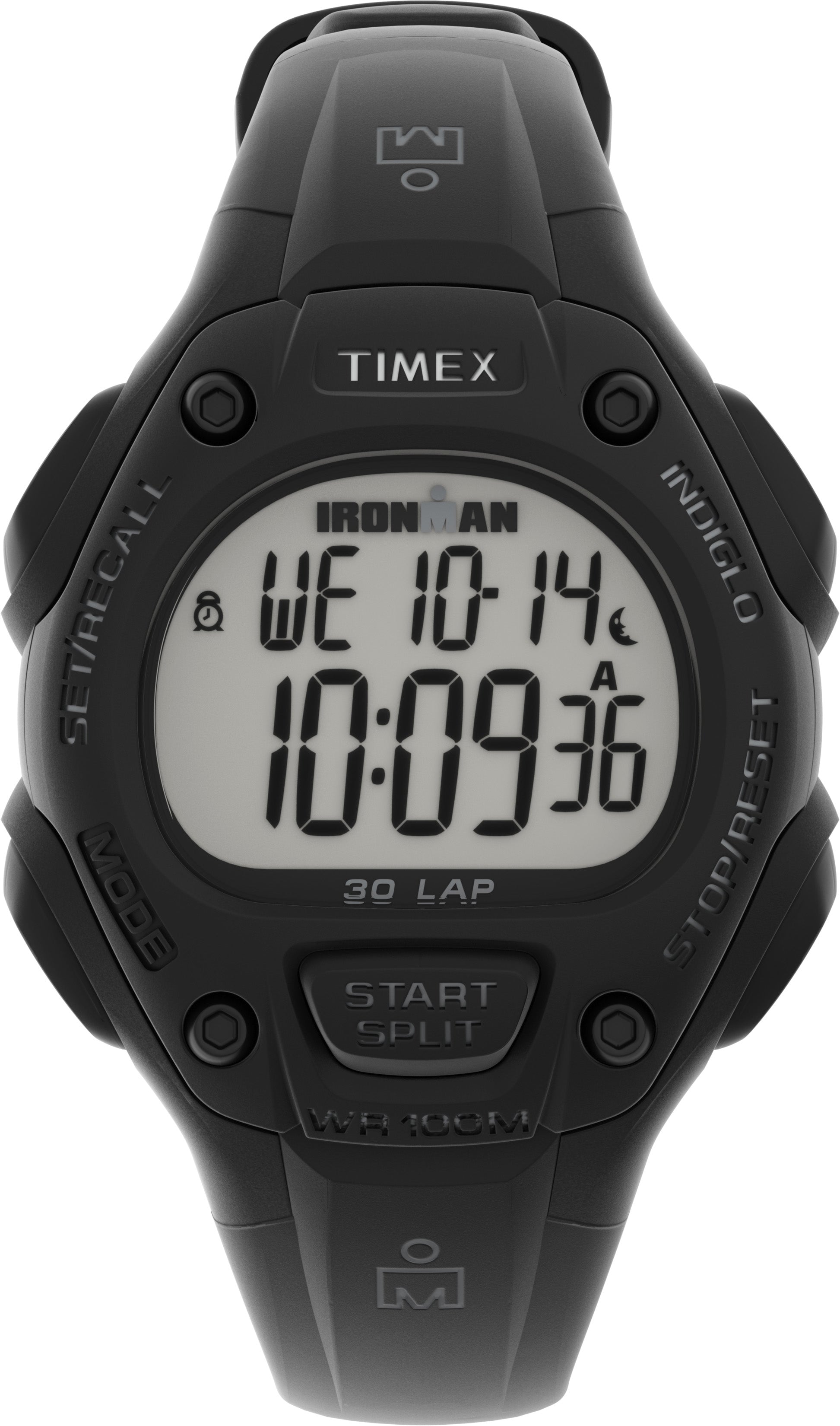 TIMEX® IRONMAN® Classic 30 Mid-Size 34mm Resin Strap Watch TW5M44900 - La Minutia product image