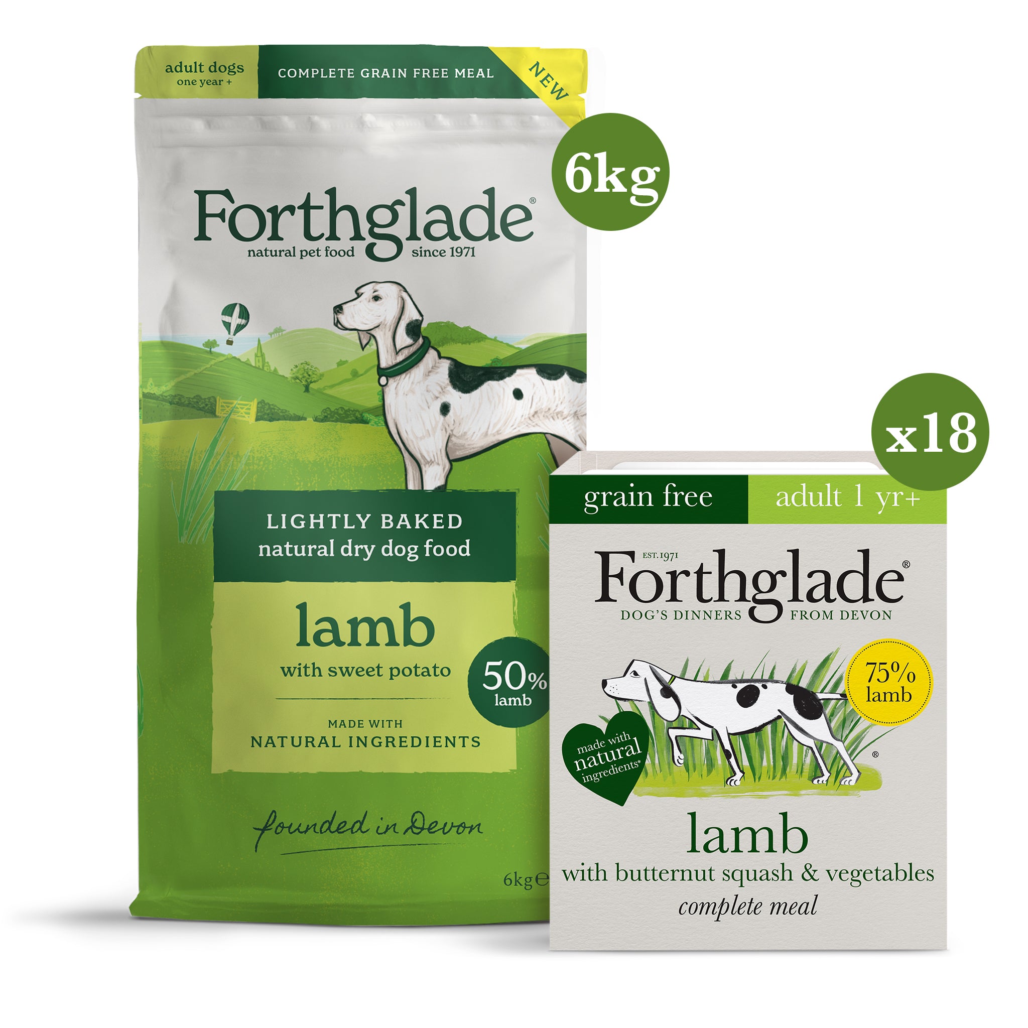 Image of Grain-Free Lamb Mixed Food Bundle