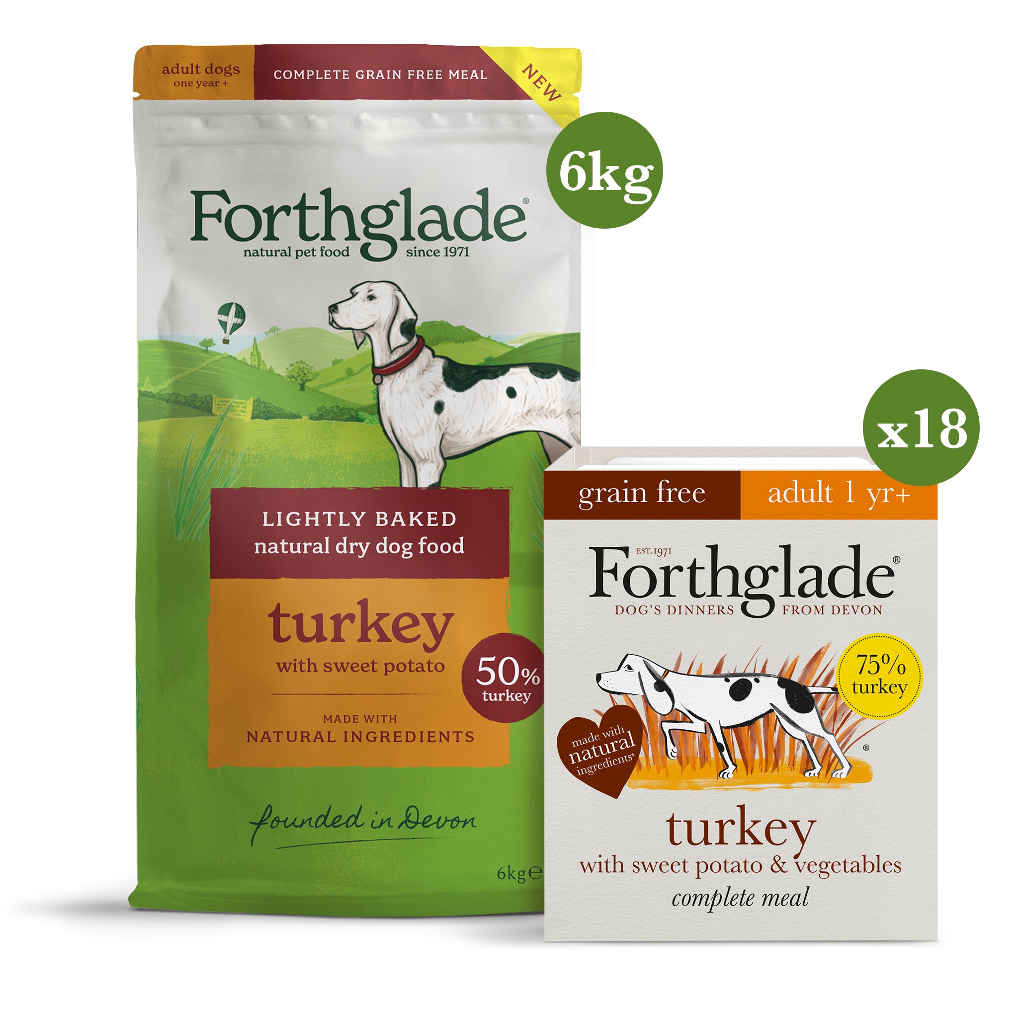 Image of Grain-Free Turkey Mixed Food Bundle