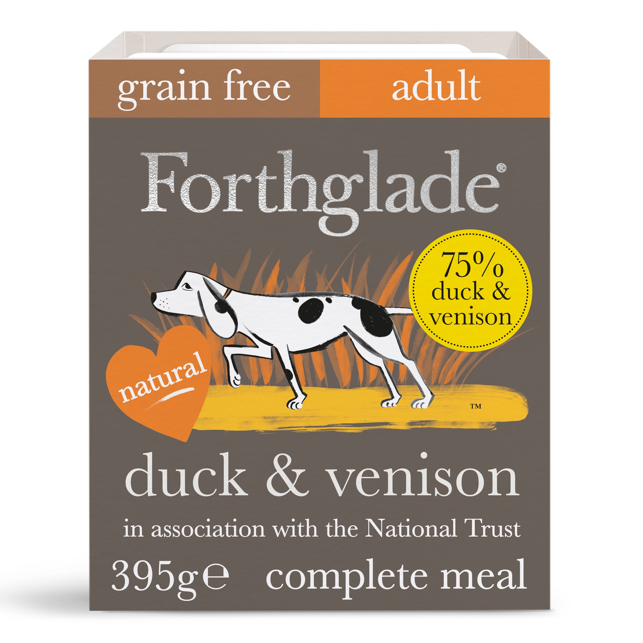 Image of National Trust Duck & Venison Gourmet Wet Natural Dog Food