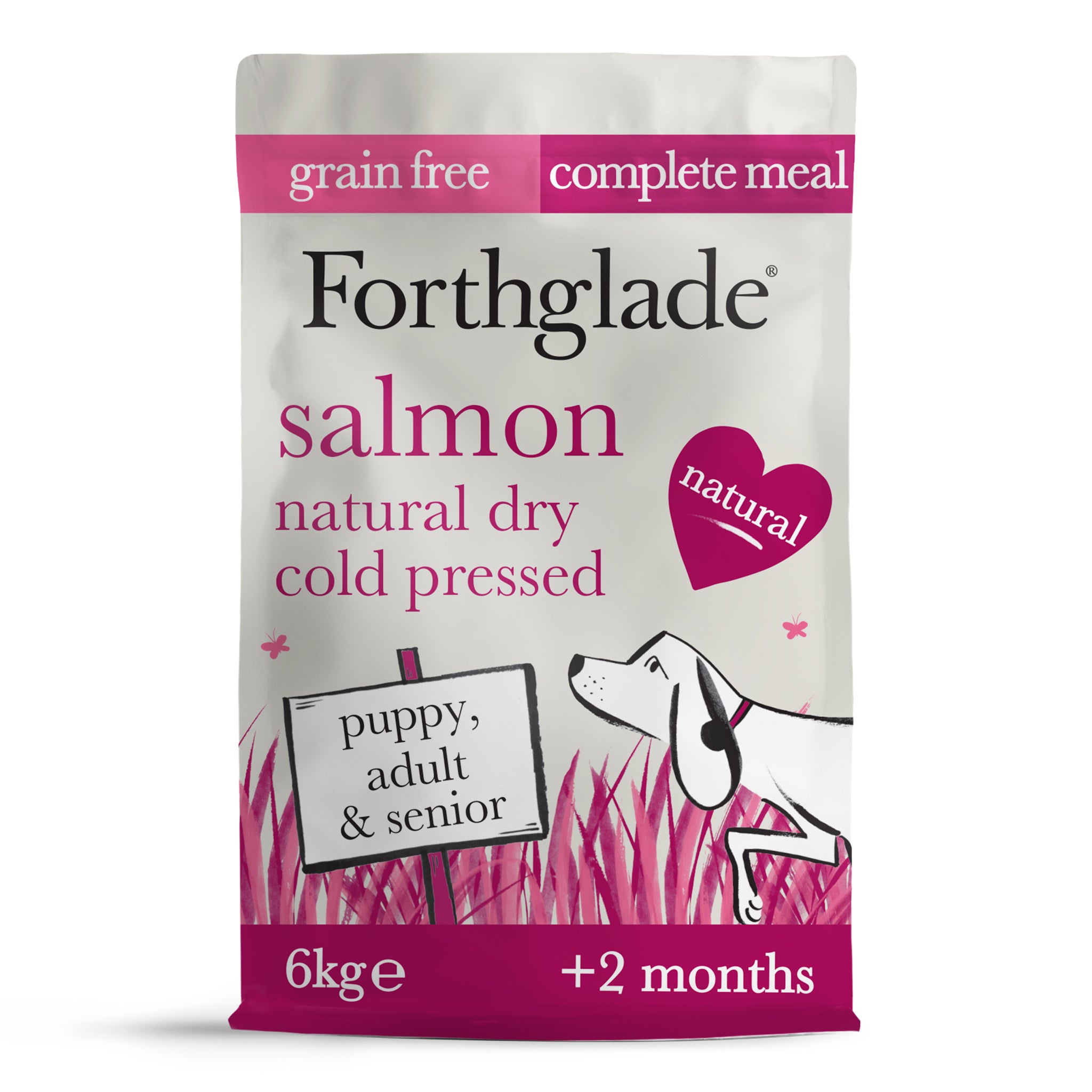 Image of Salmon Grain Free Cold Pressed Natural Dry Dog Food