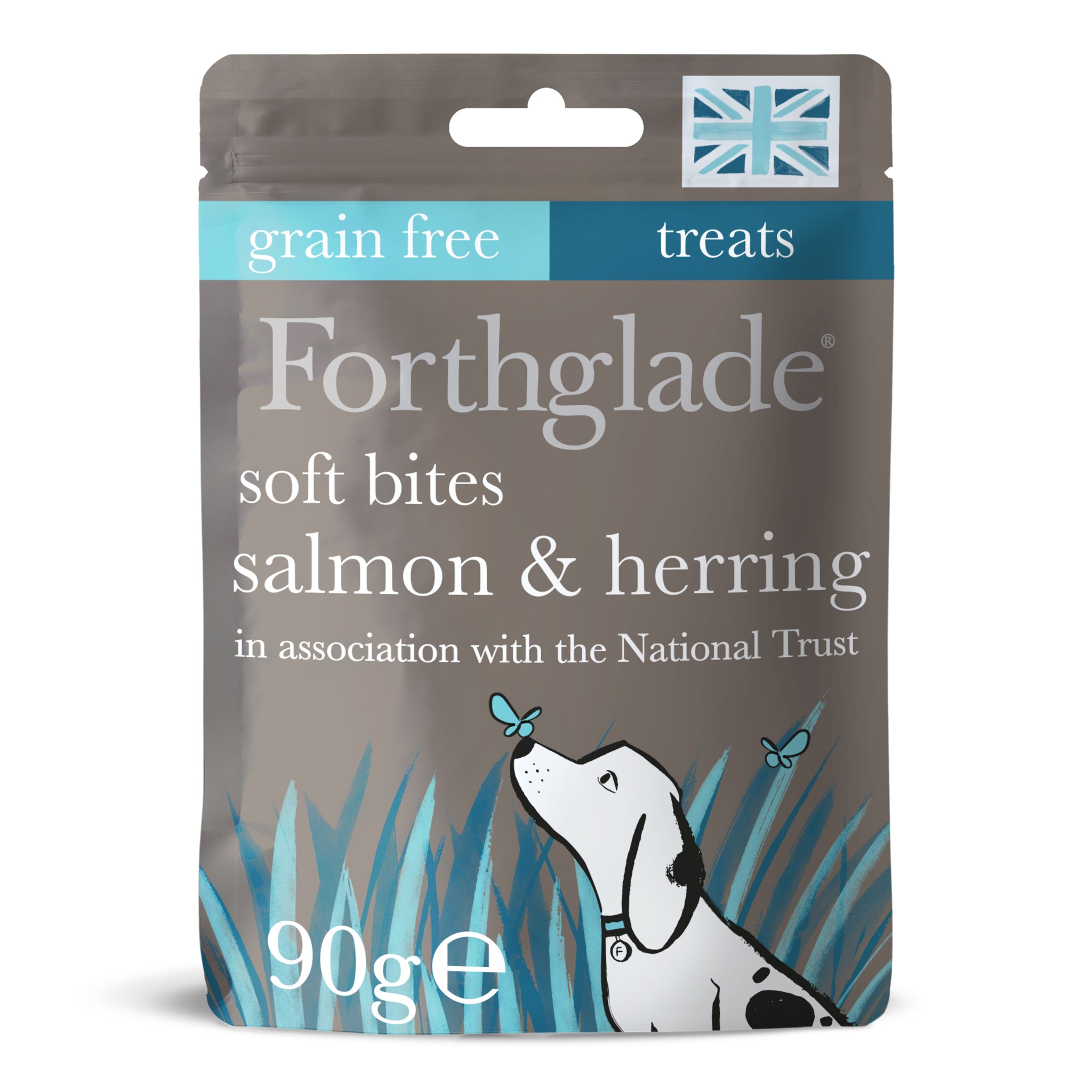 Image of National Trust Soft Bite Treats with Salmon and Herring (1 x 90g)