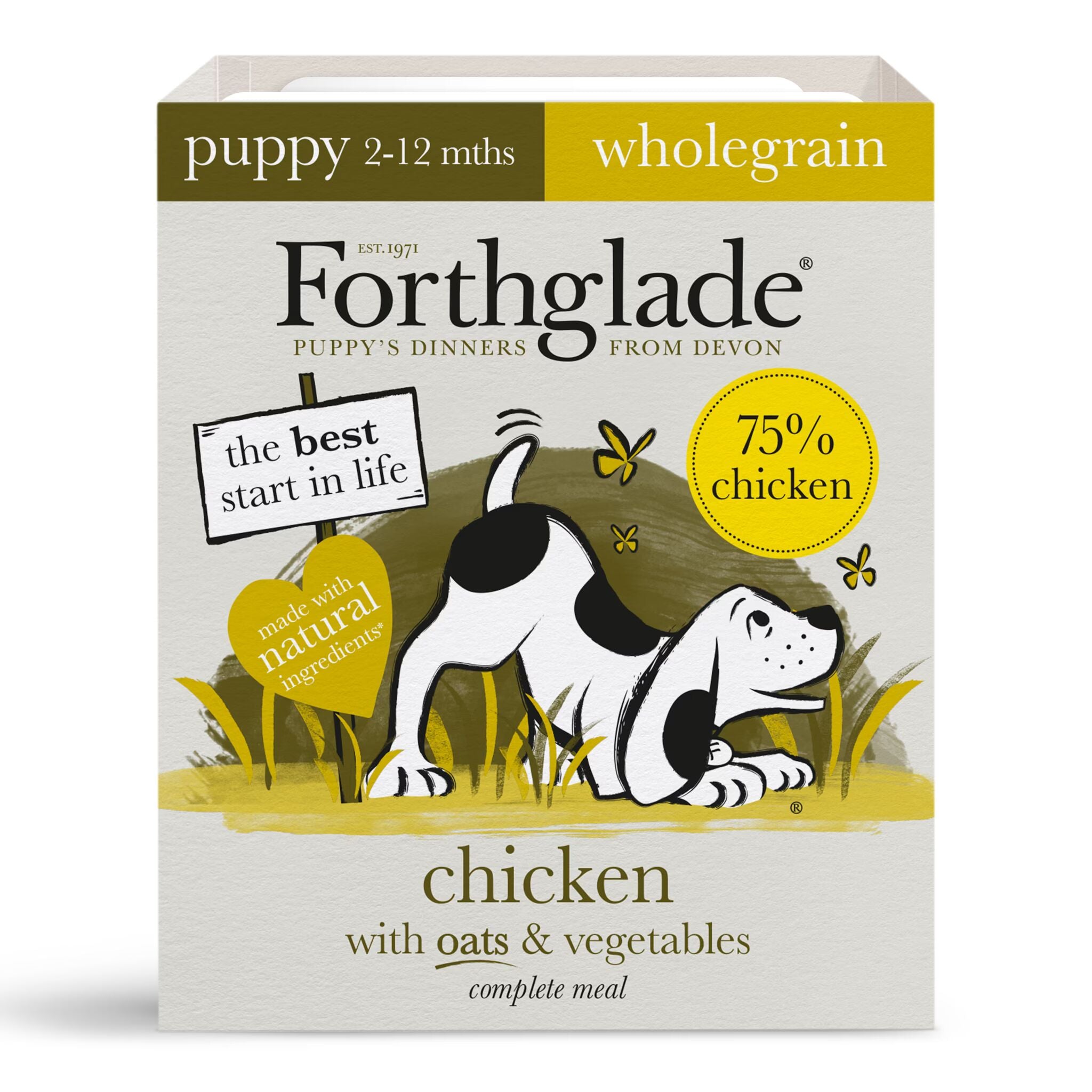 Image of Puppy Chicken with Oats & Vegetables Wet Dog Food