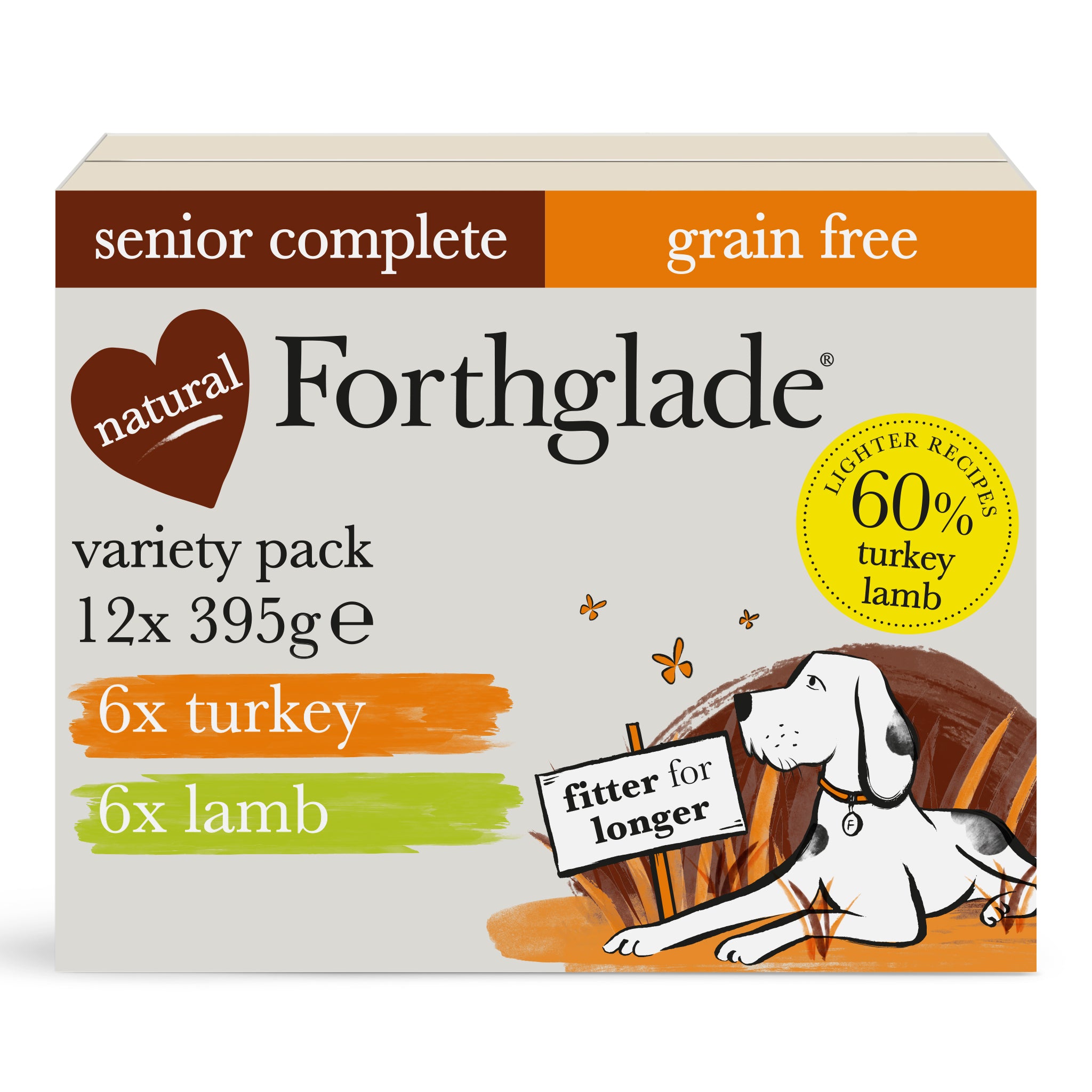 Image of Senior Turkey, Lamb & Vegetables Wet Dog Food - Variety Pack