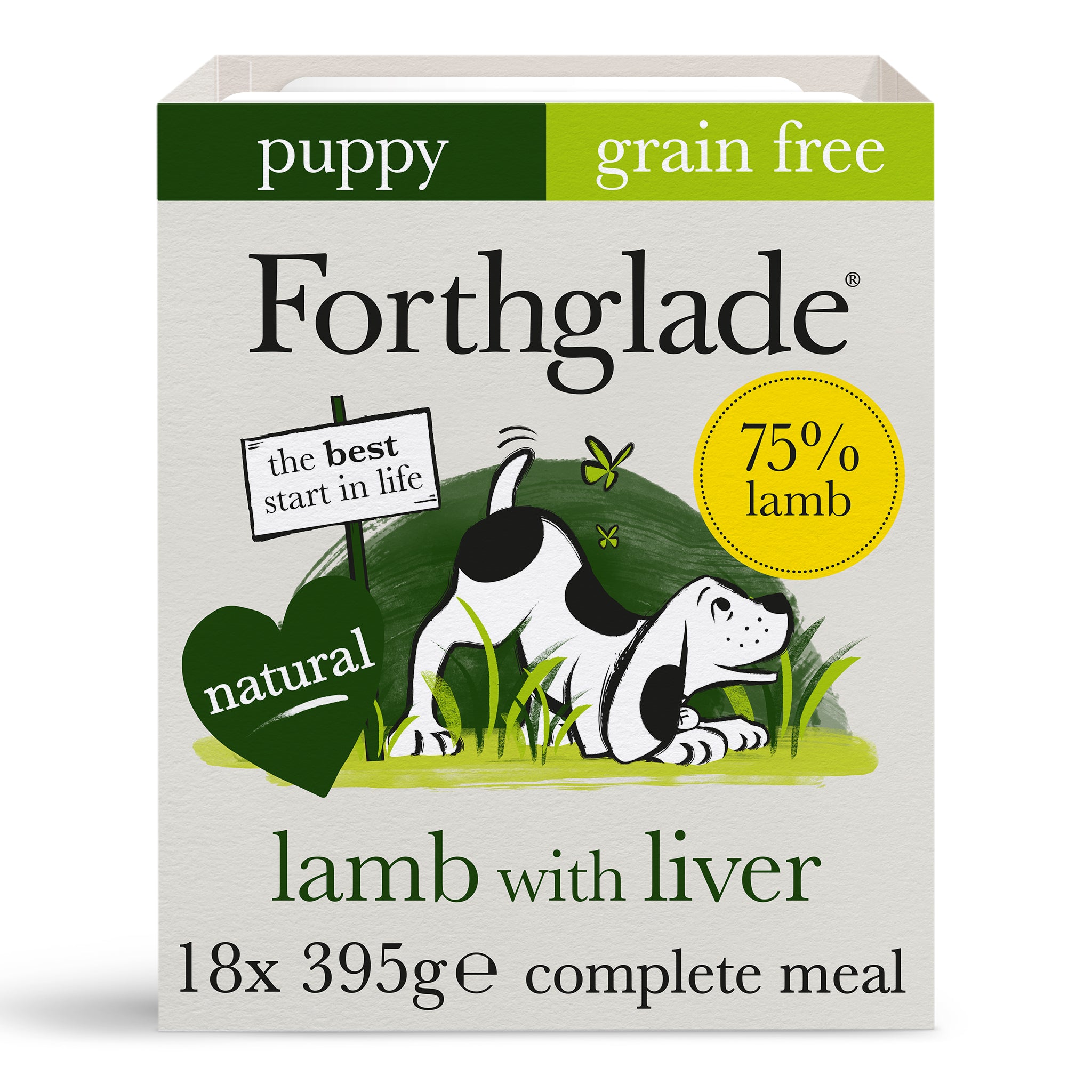 Image of Puppy Lamb with Liver & Vegetables Wet Dog Food