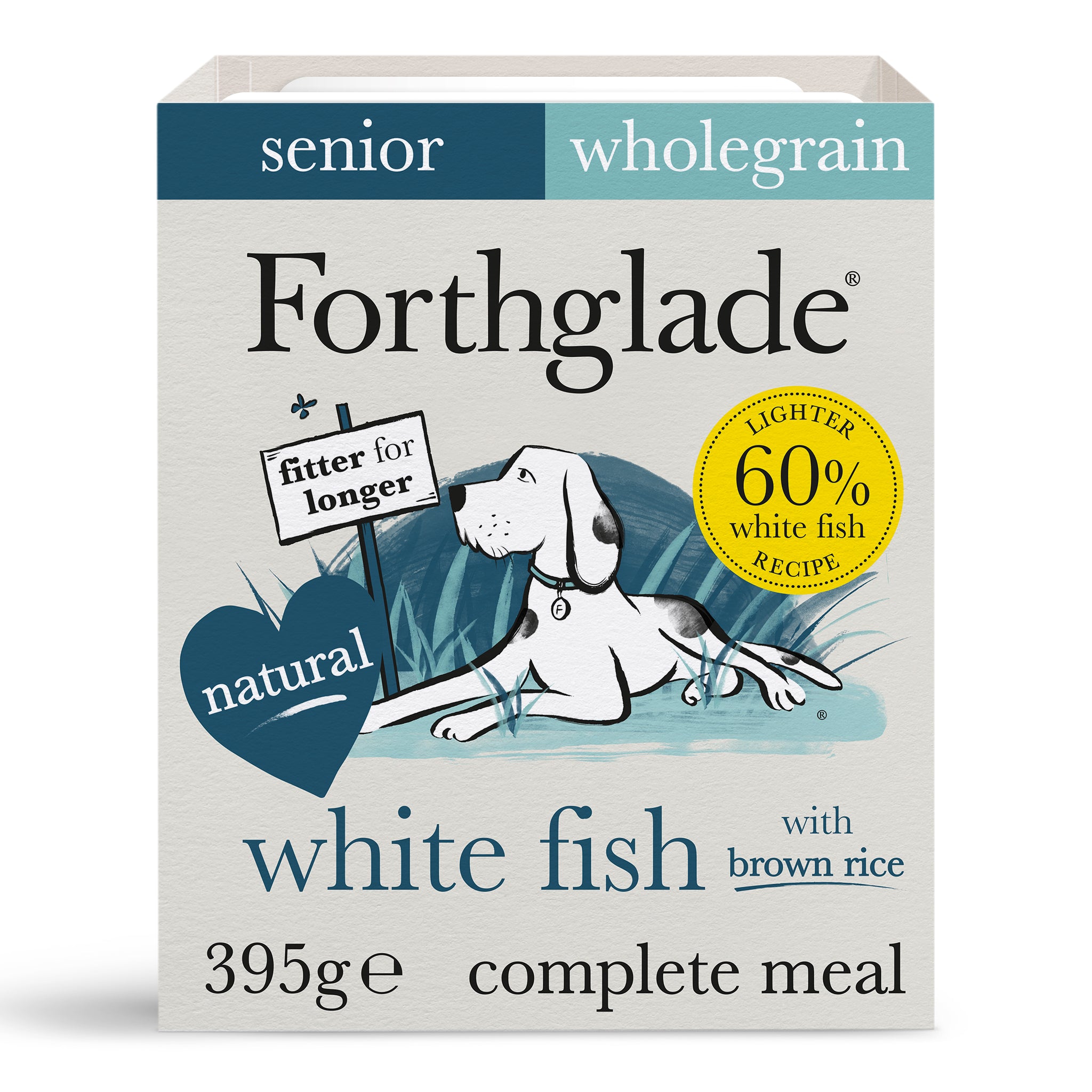 Image of Senior White Fish with Brown Rice & Vegetables Wet Dog Food