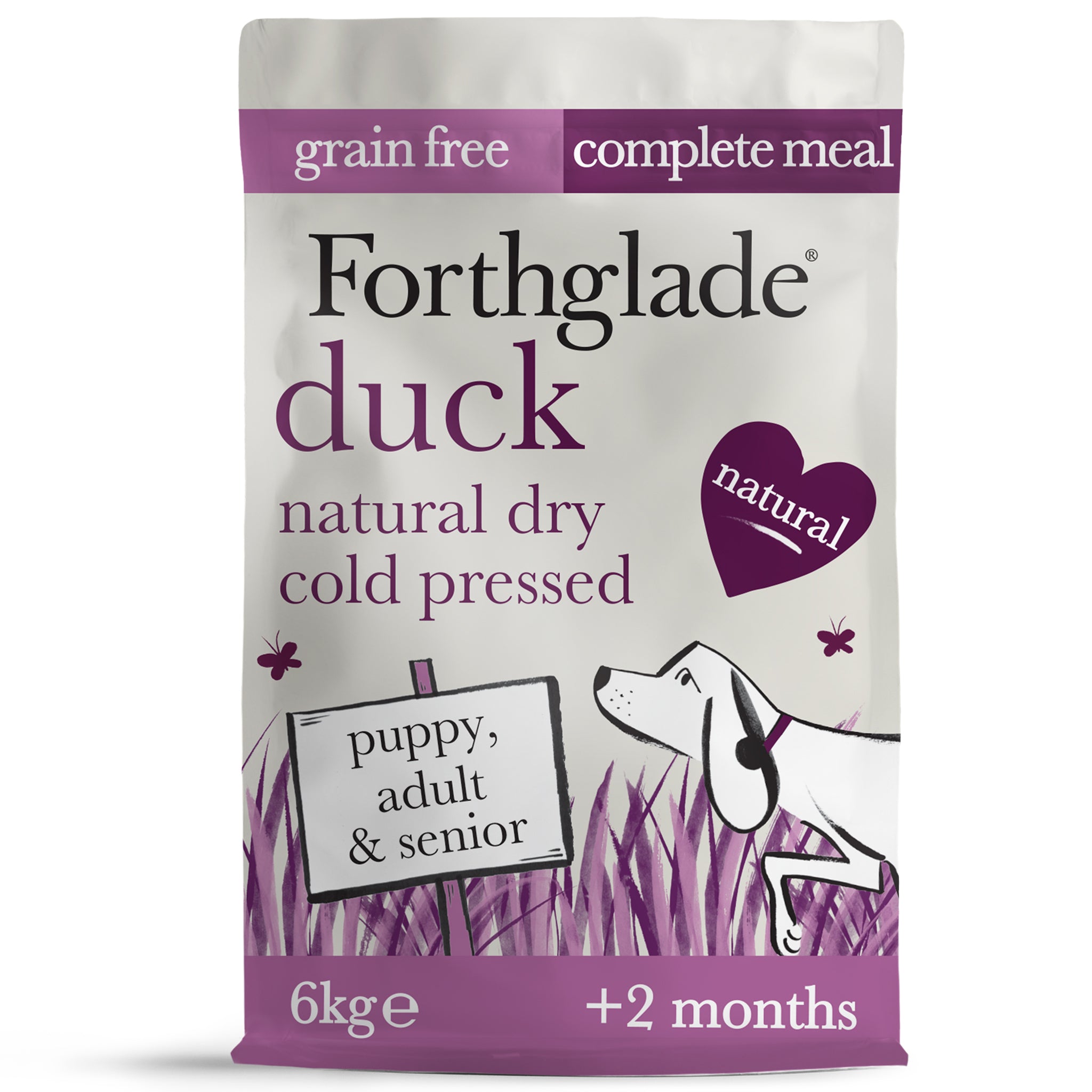 Image of Duck Grain Free Cold Pressed Natural Dry Dog Food