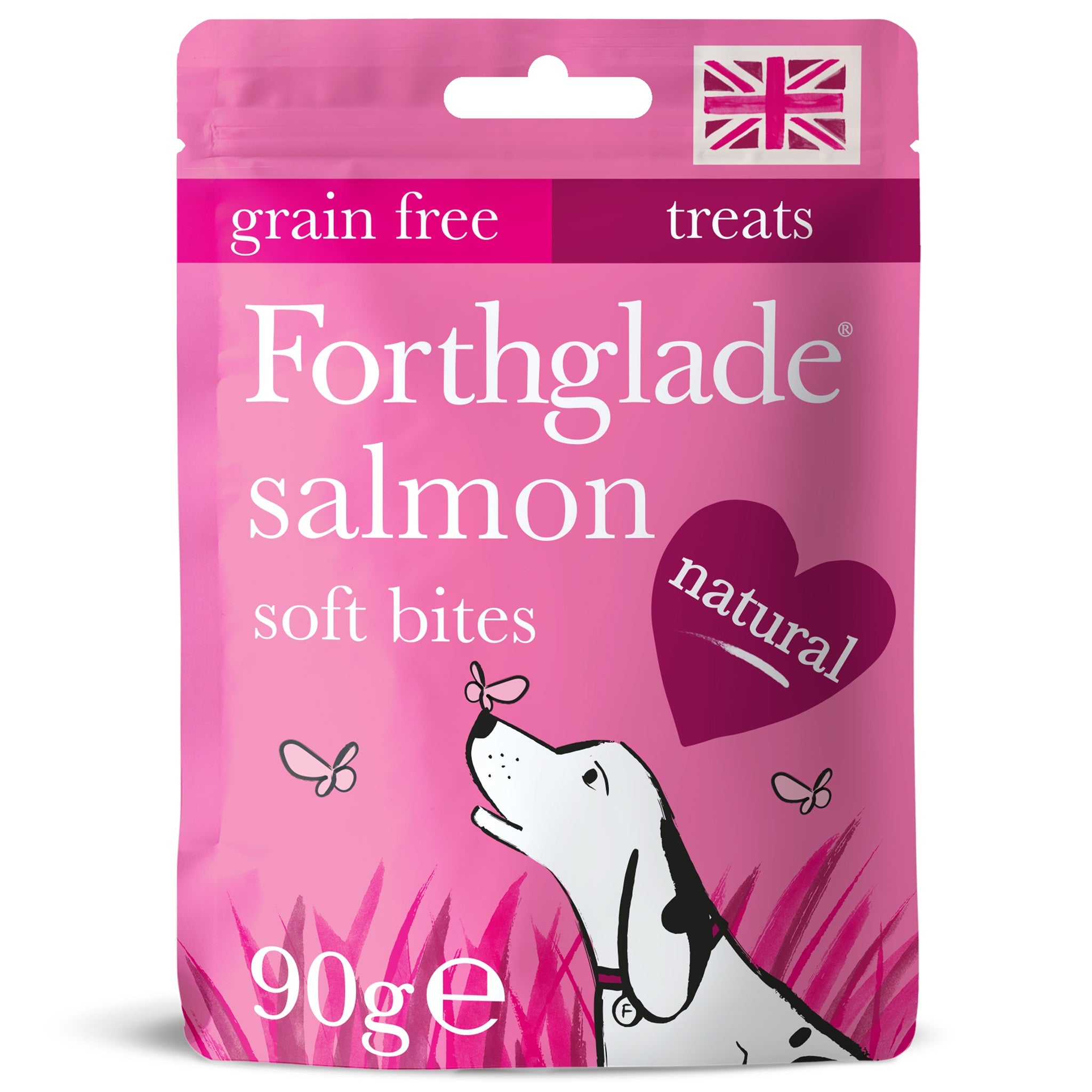 Image of Natural soft bite treats with Salmon (1 x 90g)