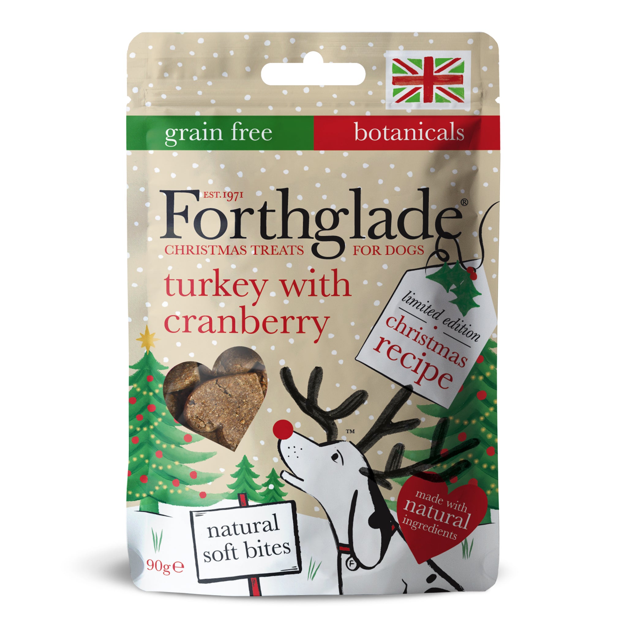 Image of Limited Edition Christmas Soft Bite Treats with Turkey & Cranberry