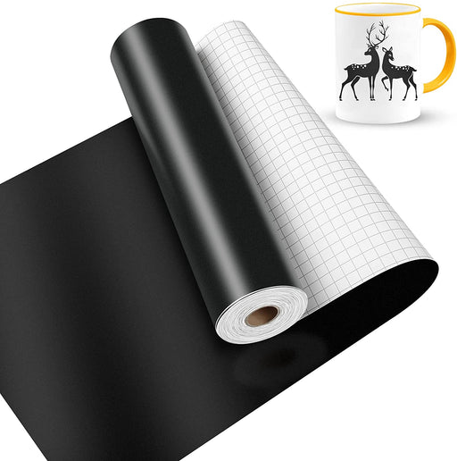 Cricut Joy • Smart Vinyl Removable 33x14cm 4 Sheets Writable Black