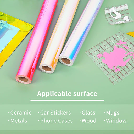 Self Adhesive Vinyl Bundle, Matte & Glossy, 12 x 12, 55pcs — Lya